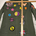 H&M L.O.G.G Grateful Dead Patchwork Jacket SO CUTE!! Size 8 OOAK