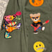 H&M L.O.G.G Grateful Dead Patchwork Jacket SO CUTE!! Size 8 OOAK