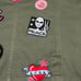 H&M L.O.G.G Grateful Dead Patchwork Jacket SO CUTE!! Size 8 OOAK