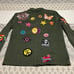 H&M L.O.G.G Grateful Dead Patchwork Jacket SO CUTE!! Size 8 OOAK