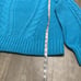 Talbots Wool Blend Balloon Sleeve Cable Knit Crewneck Pullover Sweater