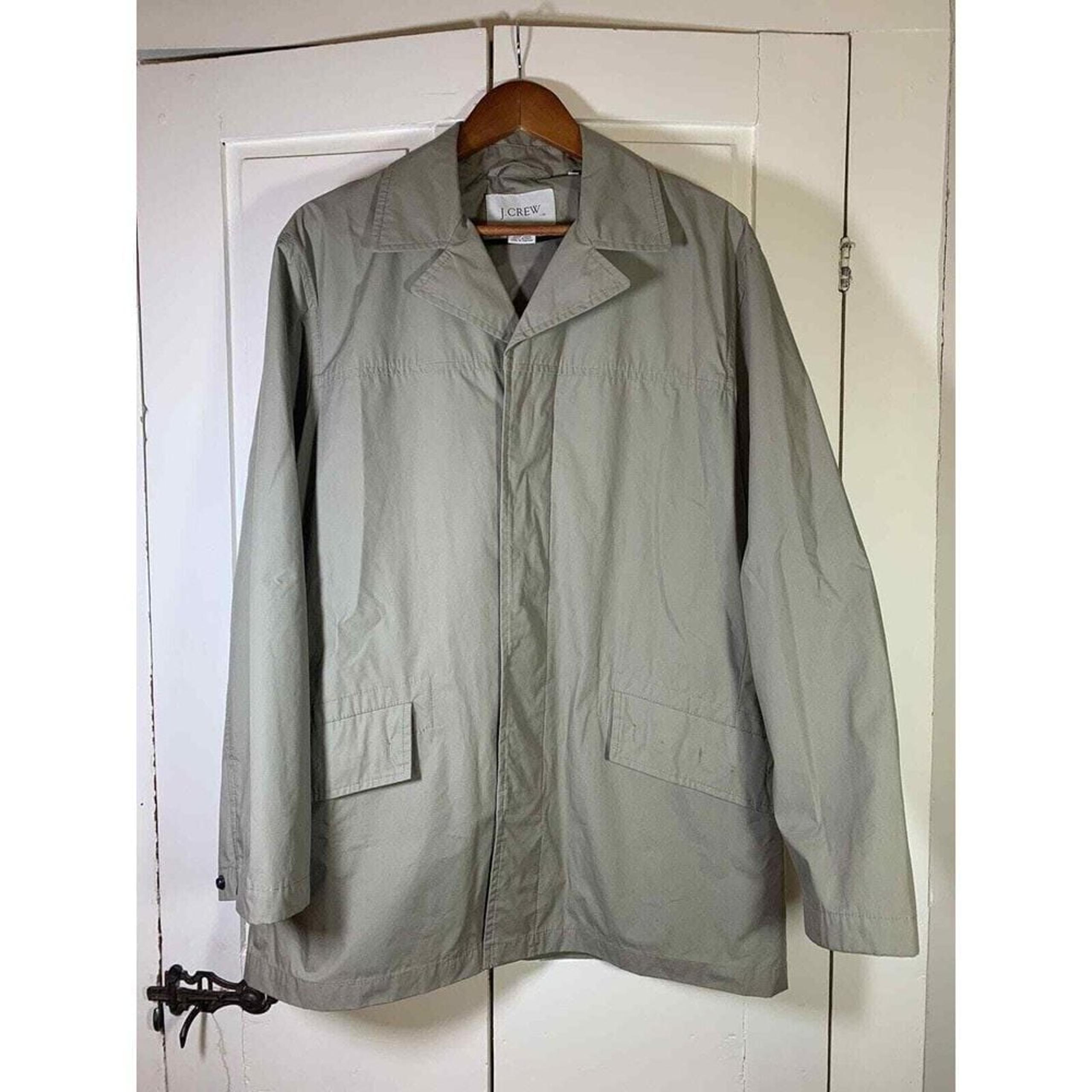 J Crew Trench Coat Women's Small Prepcore Minimalist Classic Jacket READ