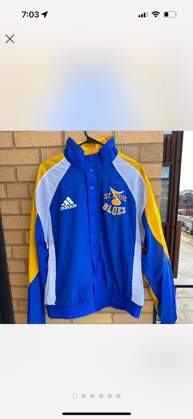 St. Louis blues jacket