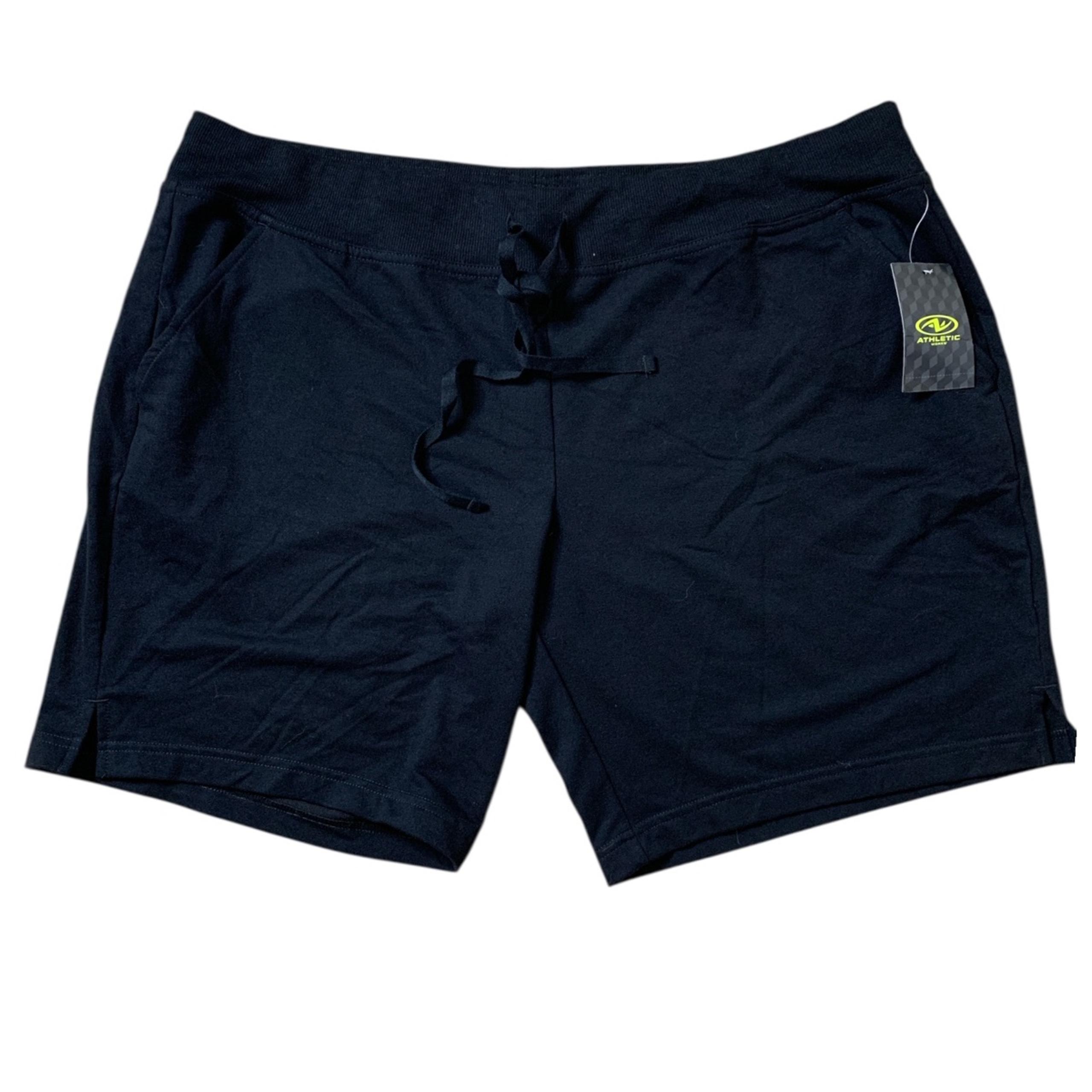Women's Athleisure French Terry Bermuda Shorts By Athletic Works SZ XXL