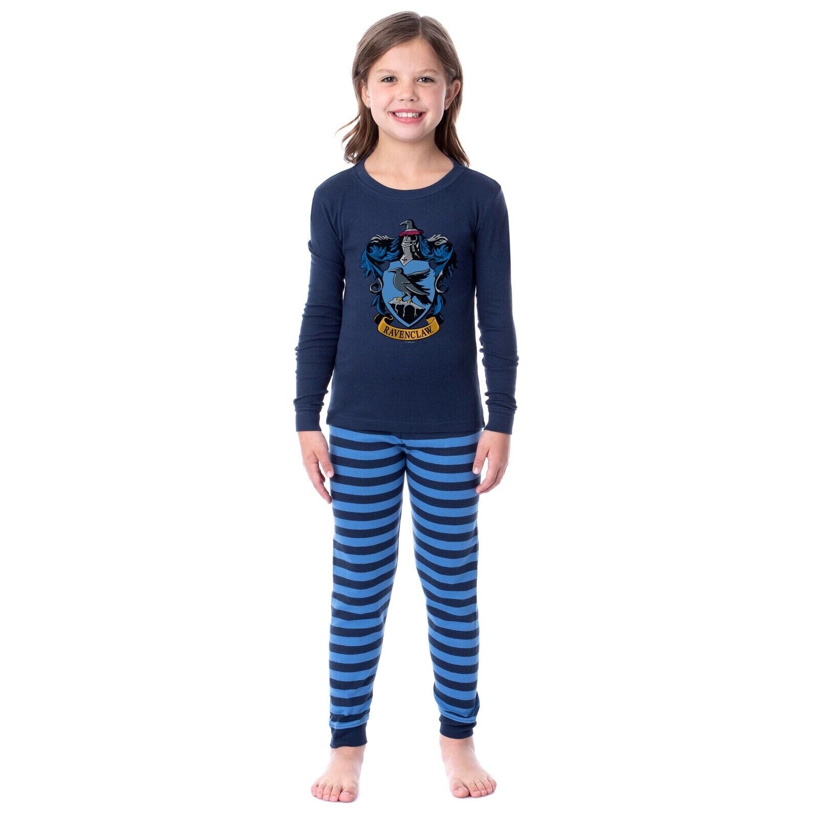 Harry Potter Family Hogwarts House Sleep Pajama Set Ravenclaw Child Size 16 NWT