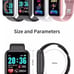 10 New Macaron FitPro Smart Watch Heart Calories Blood Oxygen Pedometer White