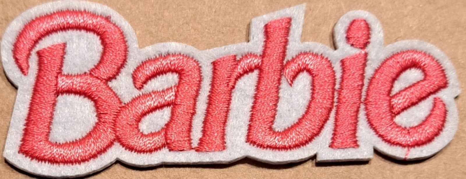 Mattel Barbie embroidered Iron on patch 6 ct.