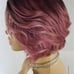 Bob Wig With Bangs And Deep Side Part