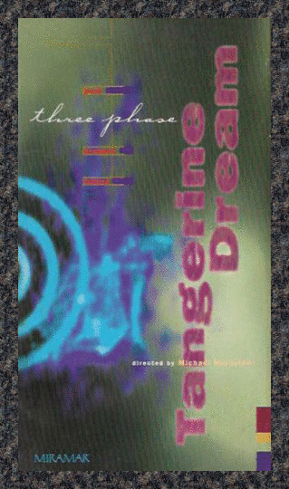 Tangerine Dream ‎– Three Phase (1993) Miramar NTSC VHS NEW rare