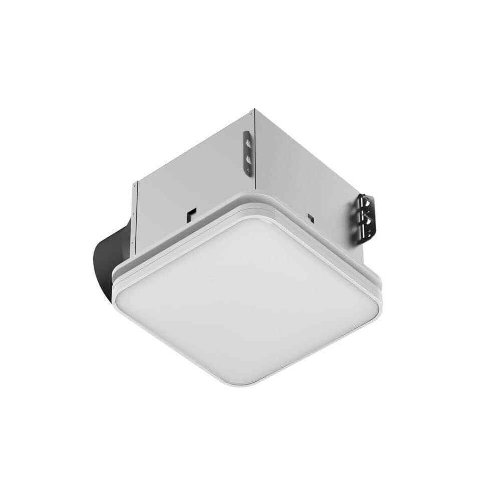 80 /110 CFM Ceiling Mount Room Side Installation Square Bathroom Exhaust Fan