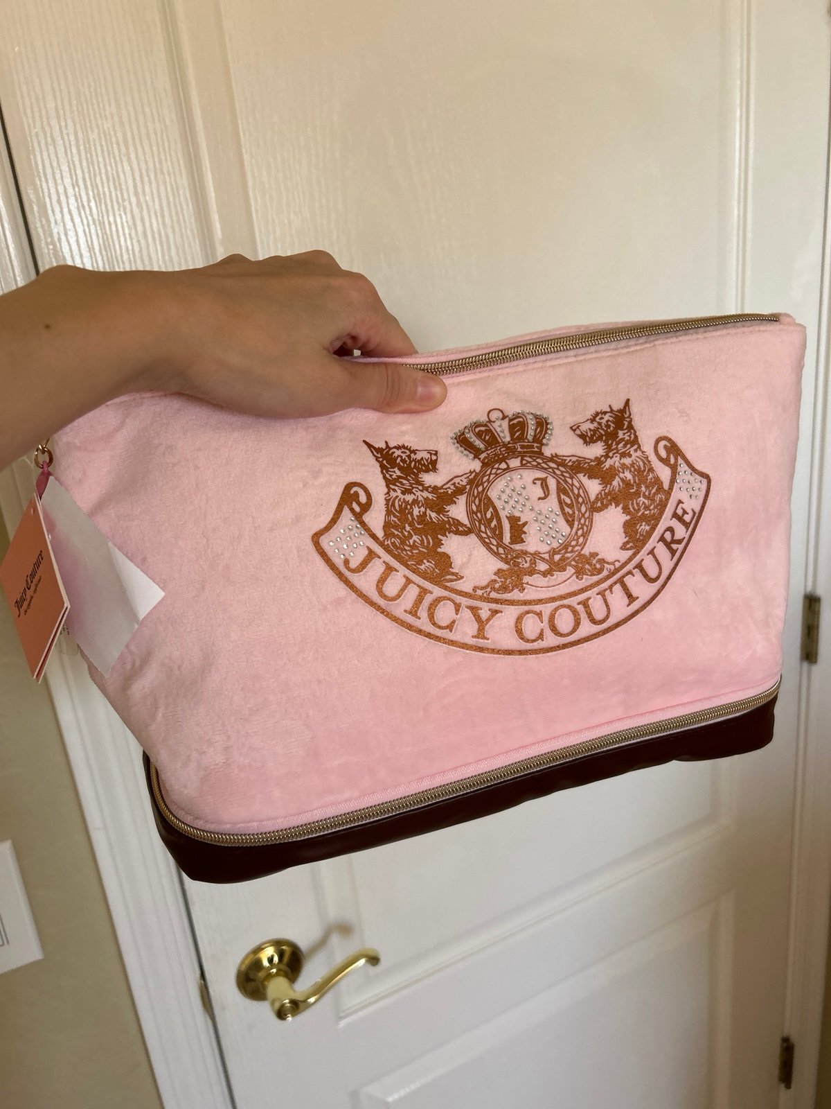Juicy Couture big cosmetic bag NWT