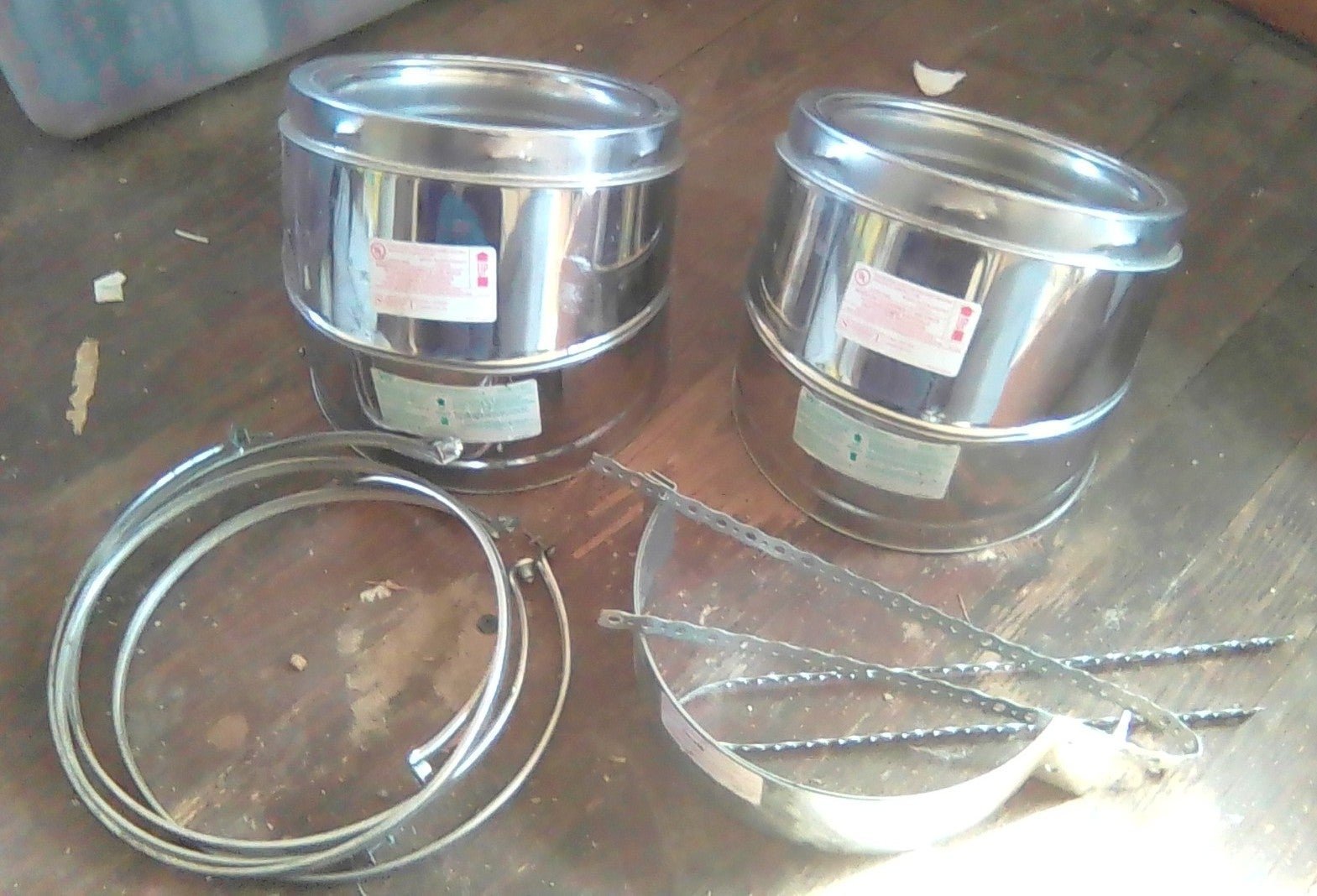 Supervent 8 triple insulated stove pipe elbow