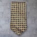 Vintage Polo Ralph Lauren Men's Yellow Silk Geometric Designer Tie