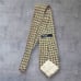 Vintage Polo Ralph Lauren Men's Yellow Silk Geometric Designer Tie
