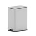Stainless Steel Slim Step On Trash can 2.6 Gallon Smooth Close Lid Bathroom