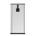 Stainless Steel Slim Step On Trash can 2.6 Gallon Smooth Close Lid Bathroom