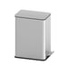 Stainless Steel Slim Step On Trash can 2.6 Gallon Smooth Close Lid Bathroom