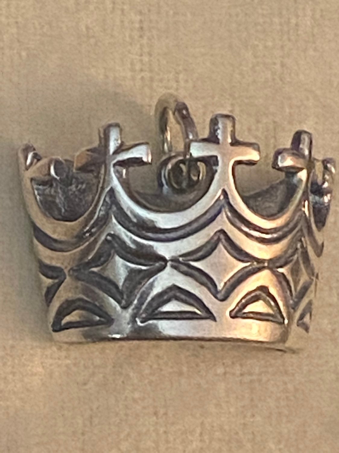 James Avery Retired Silver Crown Charm or Pendant