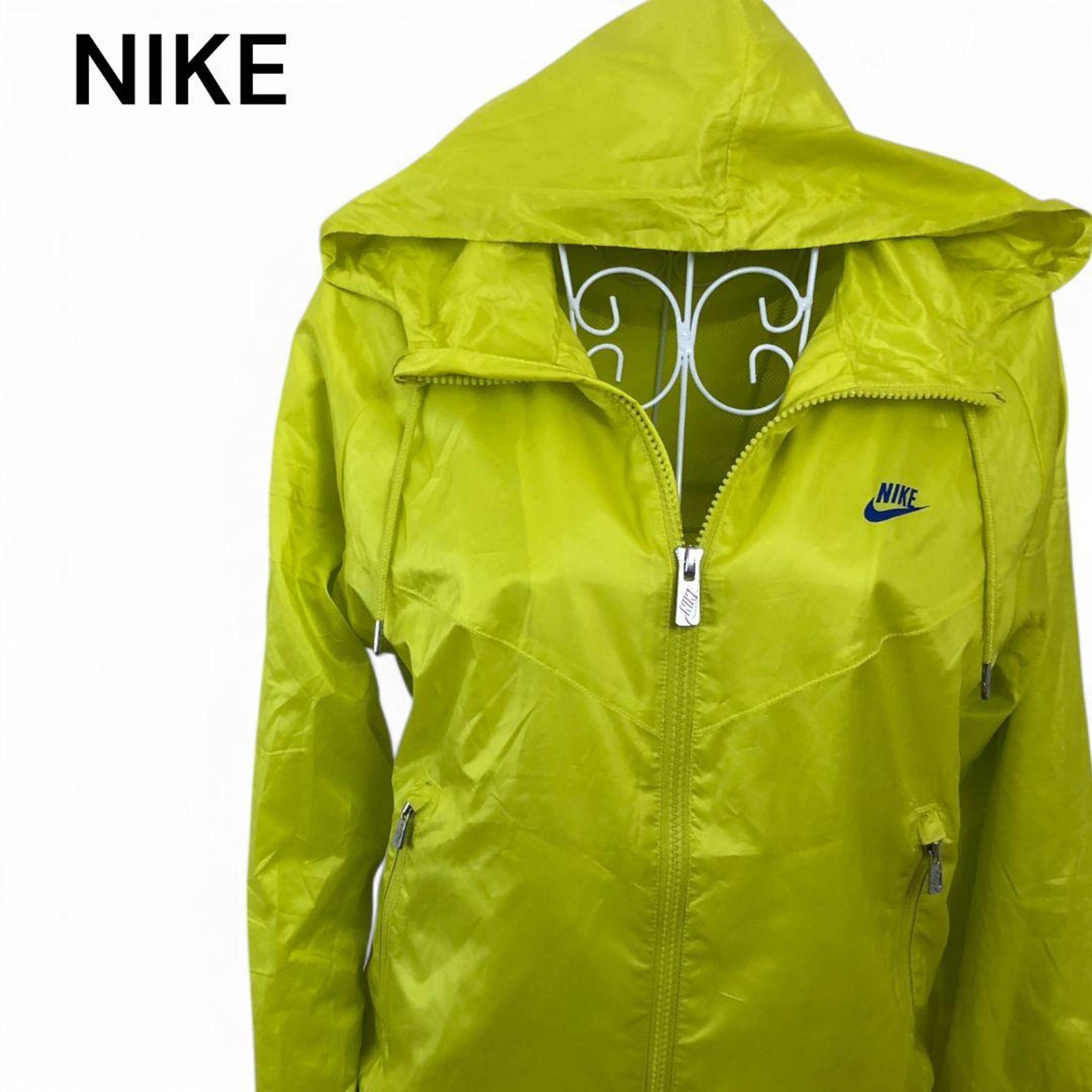NIKE Hooded Mountain Parka Lime Green