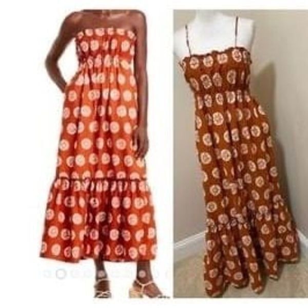 NWOT Free People Leanna Tube Maxi Dress size XS