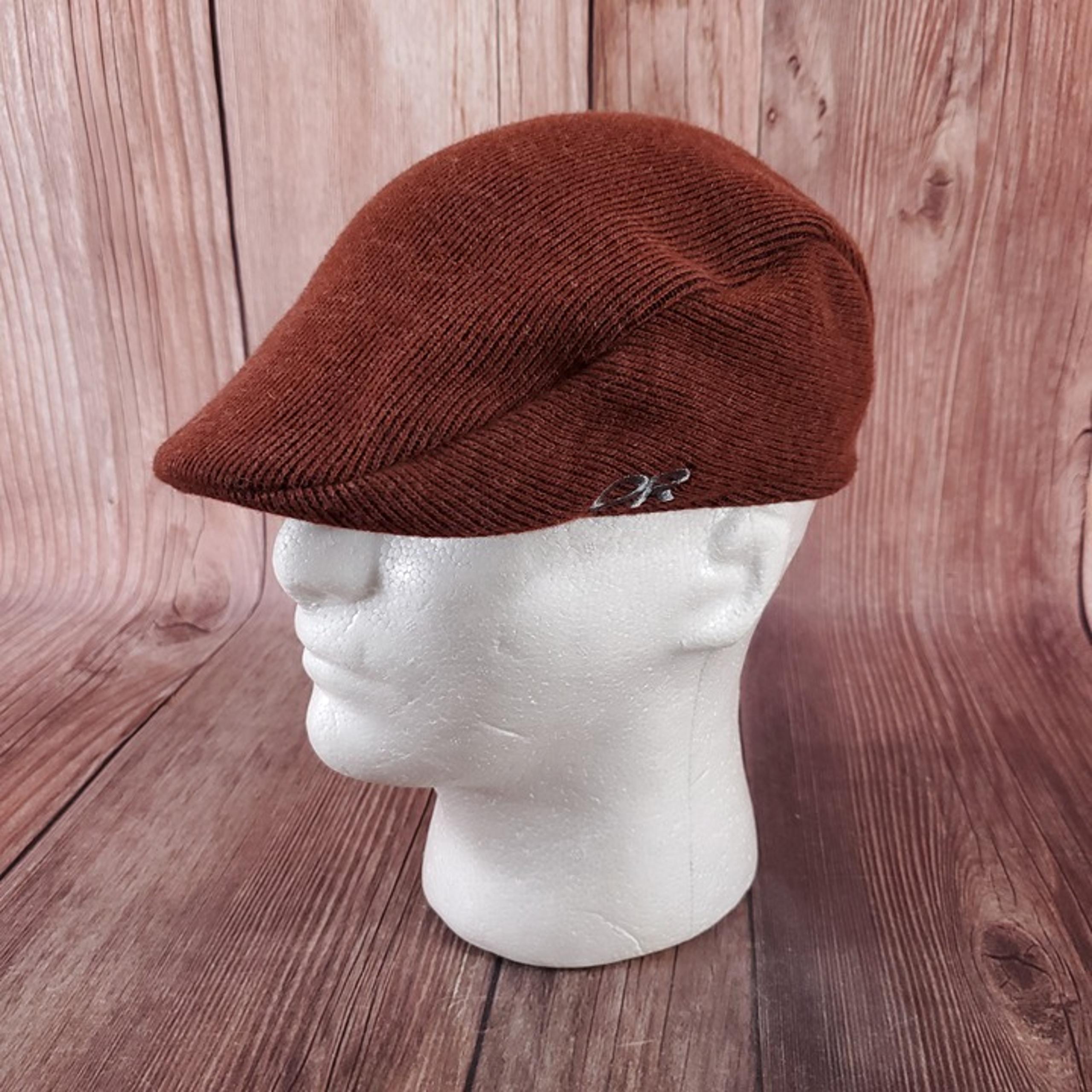 Outdoor Research Pub Cap Mens Size S/M Ear Flaps Wool Blend Brown Winter Hat