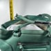 Aimee Kestenberg Womens Halley Green Leather Satchel Shoulder bag