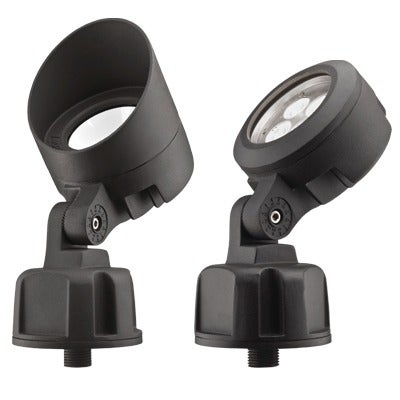 Lithonia OLBF LED Commercial Outdoor Architectural Bullet Flood Light, 5x4 FlOp