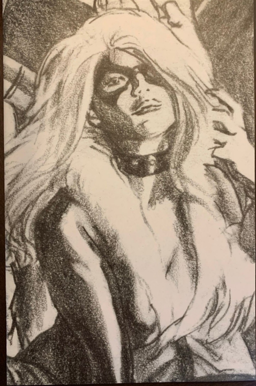 Mary Jane & Black Cat 4 1:100 Ross Sketch variant