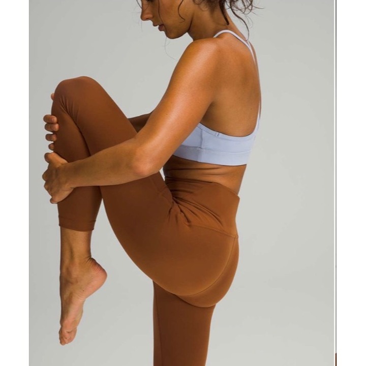 Lululemon Instill High-Rise Tight 25 Size 4Copper Brown