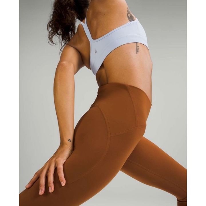 Lululemon Instill High-Rise Tight 25 Size 4Copper Brown