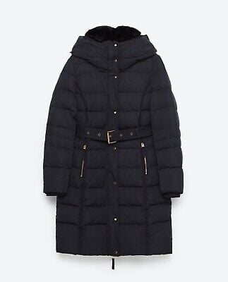 Zara puffer down jacket coat