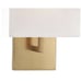 GEORGE KOVACS P470-248 Square 1 Light Wall Sconce Square Shade-Honey Gold