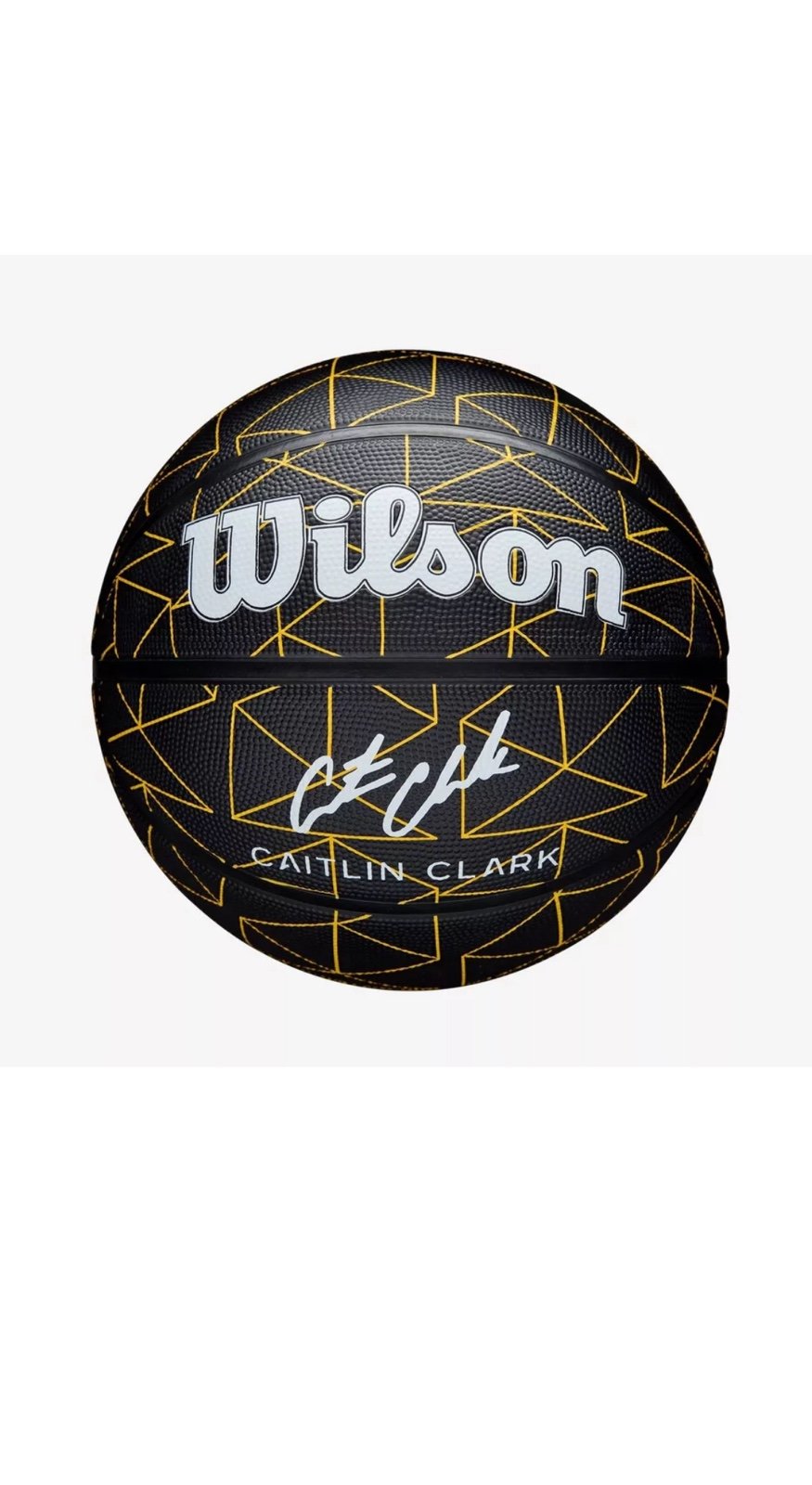 CAITLIN CLARK BASKETBALL WILSON X REPETITION SIZE 6 SOLD OUT HAWKEYES FEVER C
