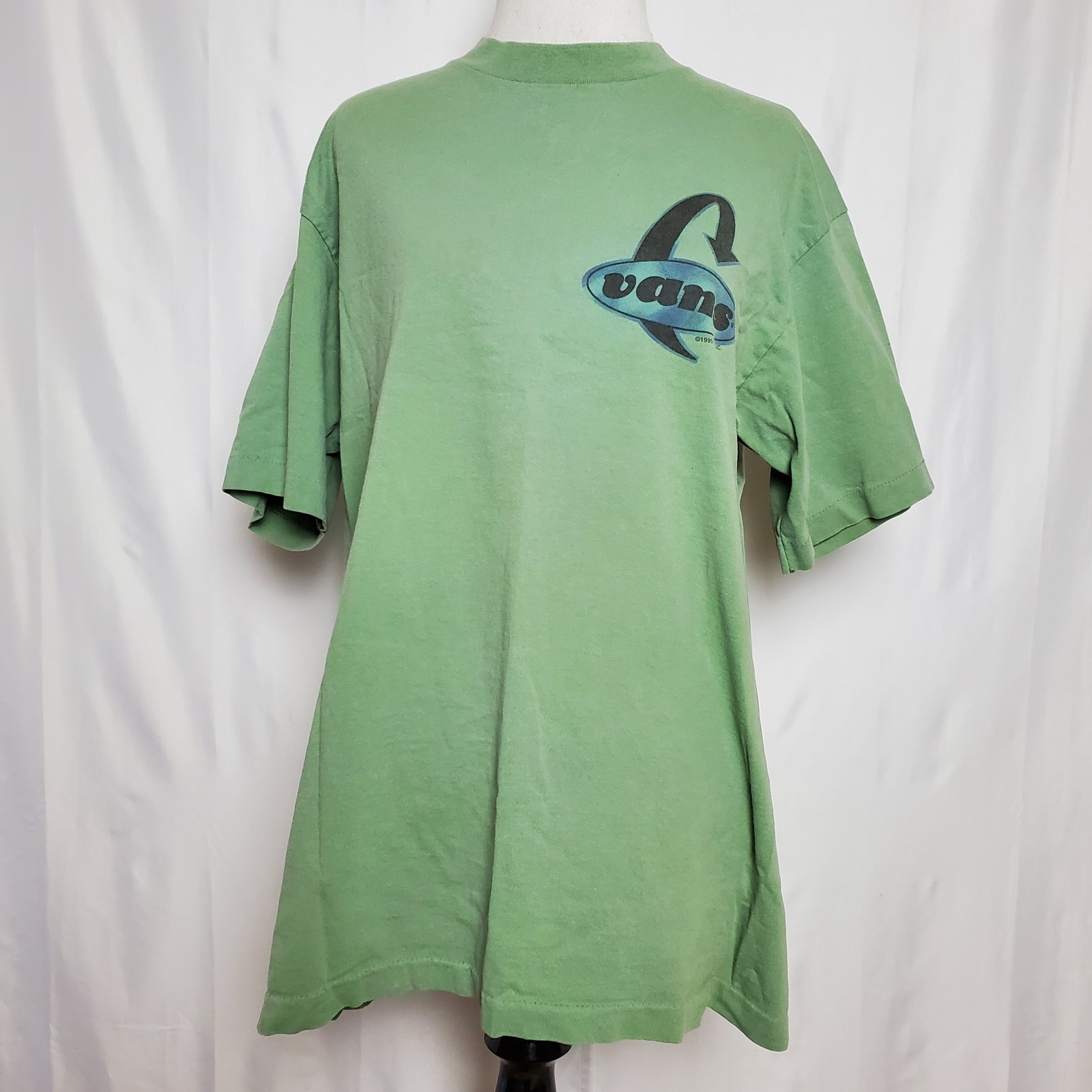 Vintage 1995 Single Stitch Vans SZ Large
