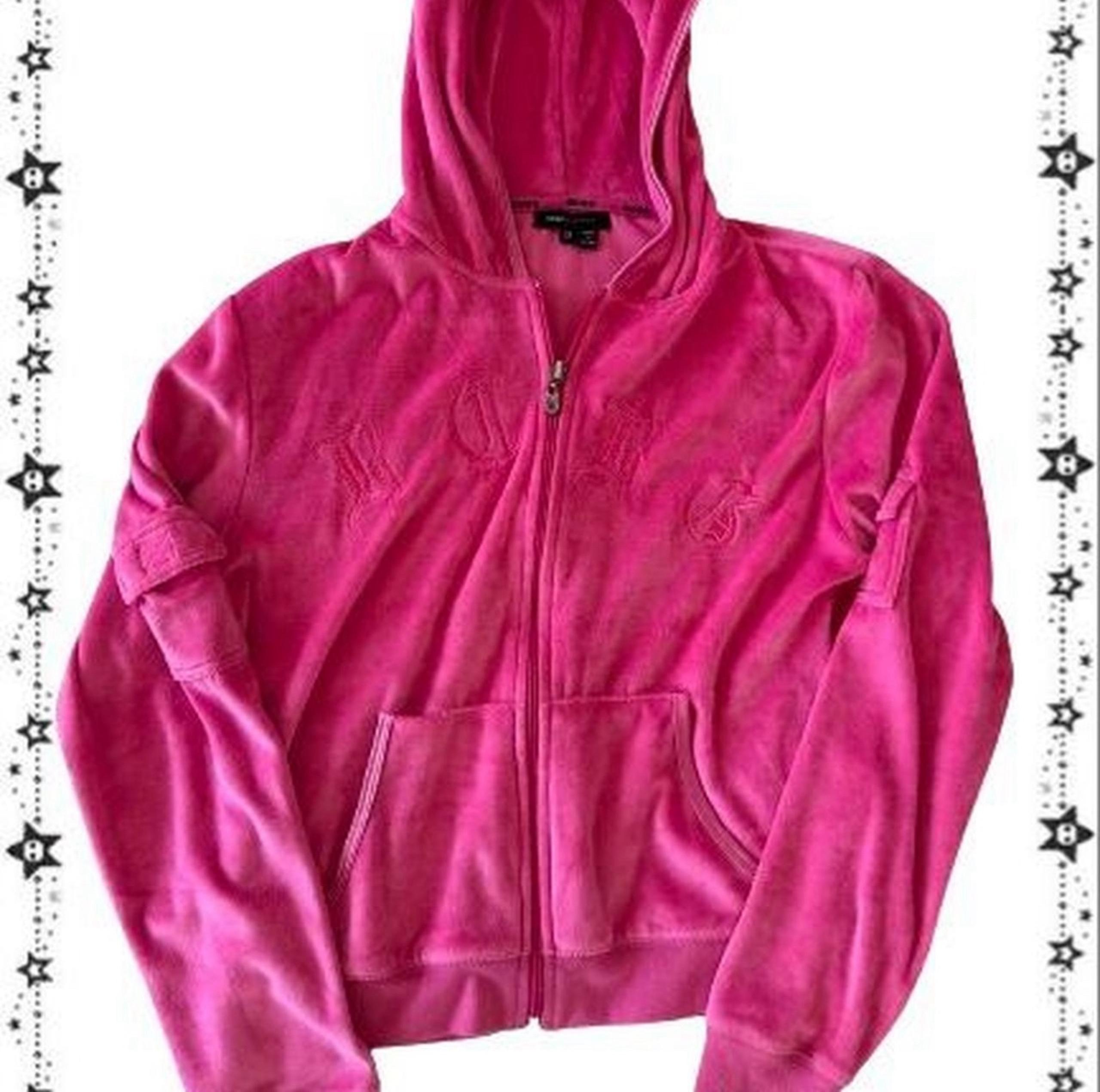 hot pink tracksuit hoodie!