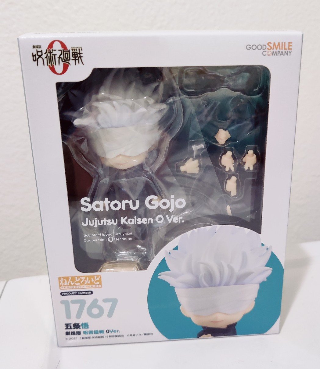Jujutsu Kaisen 0 Satoru Gojo Nendoroid 1767 Figure with Toho Bonus Part New!