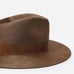 Janessa Leone Alara Wool Fedora Hat w/ Suede Band 310 Sz Large NWT