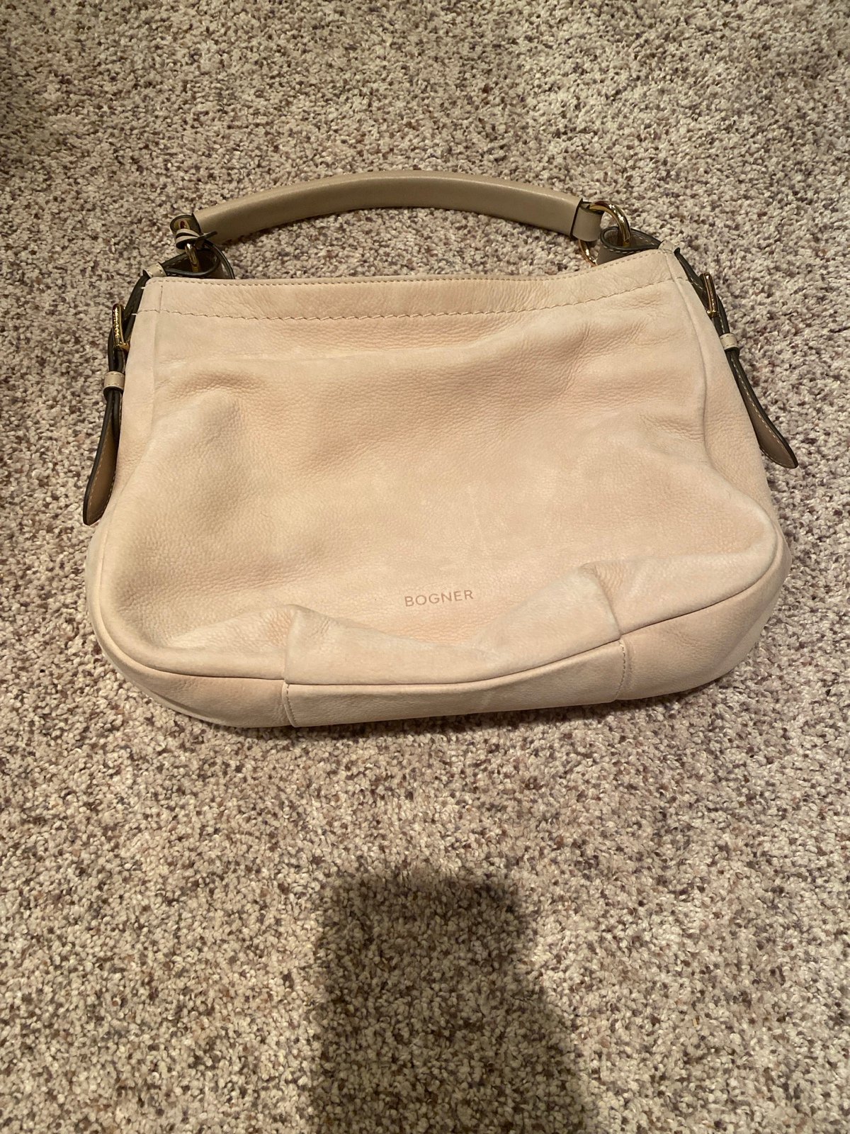 Bogner leather shoulder bag