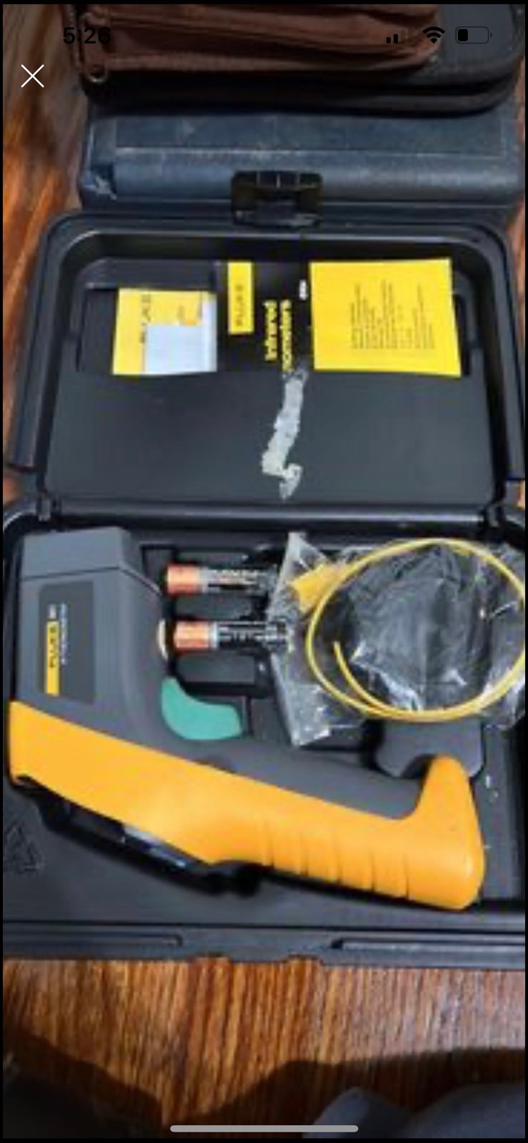 fluke infared thermometer