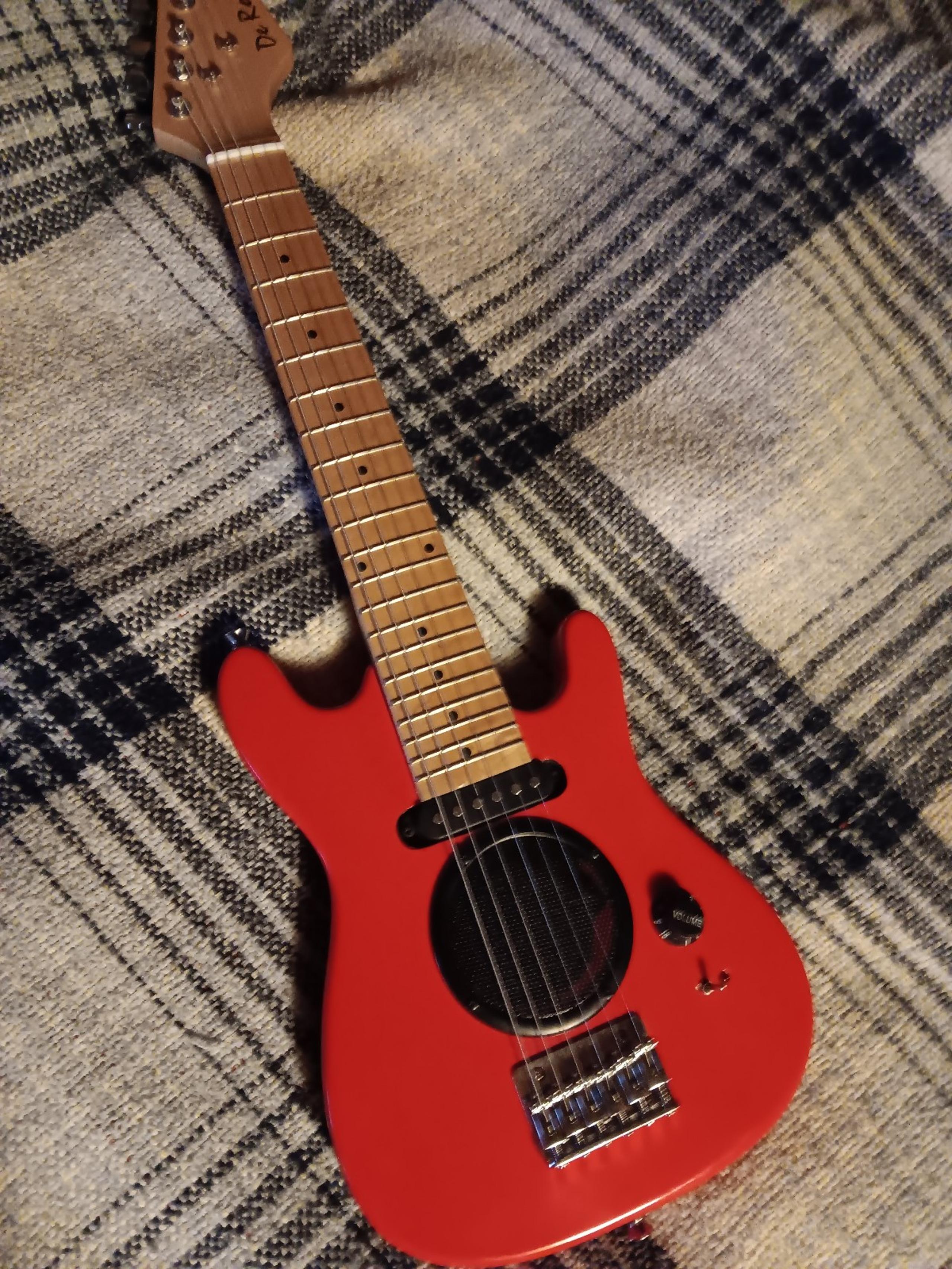 Guitar and amp
