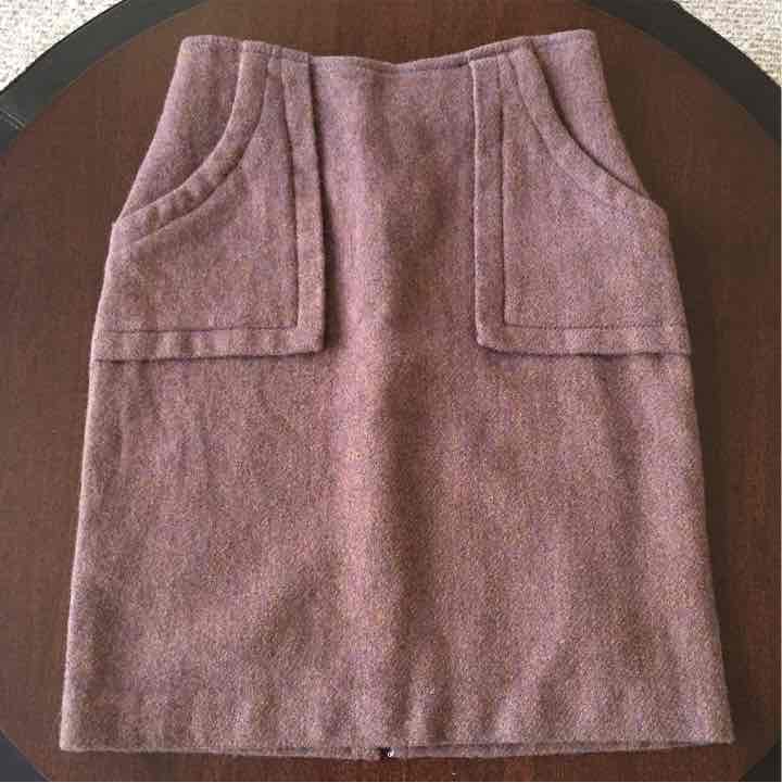 Women wool skirt