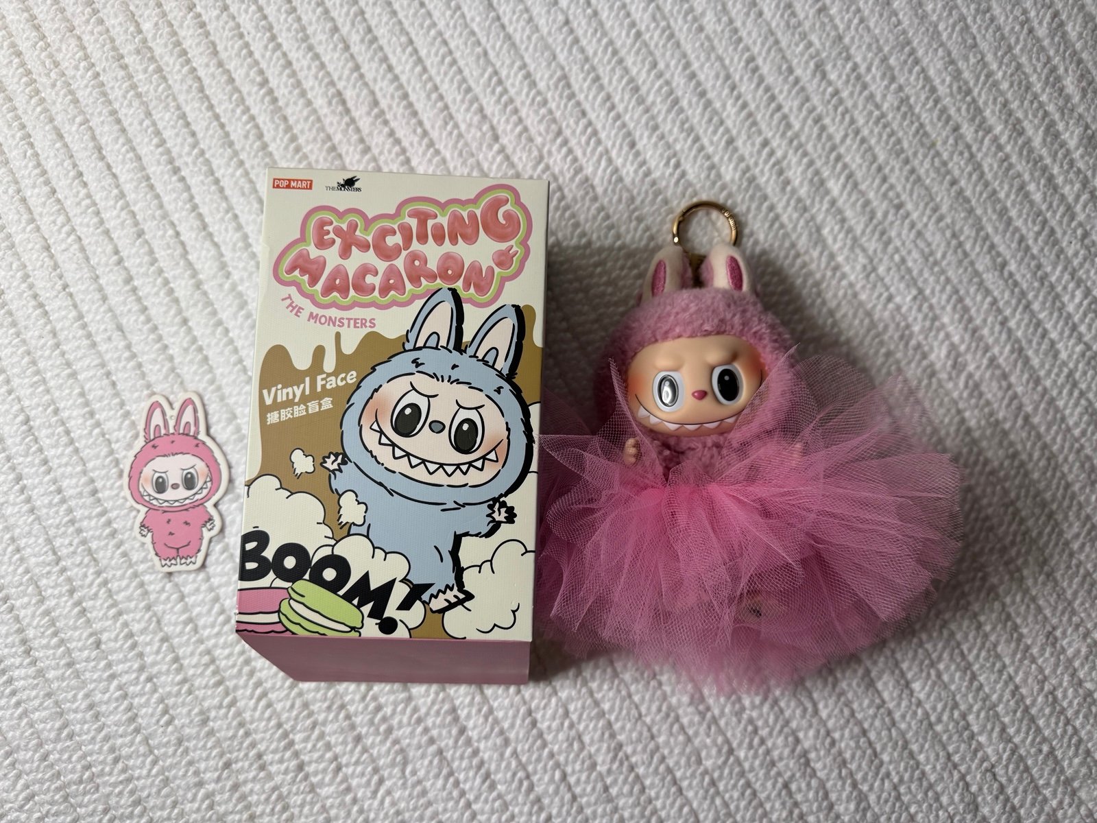 Pop Mart The Monsters Exciting Macaron Series Labubu - Lychee Berry