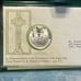 1974 St Patrick’s Day commemorative silver medal and cachet