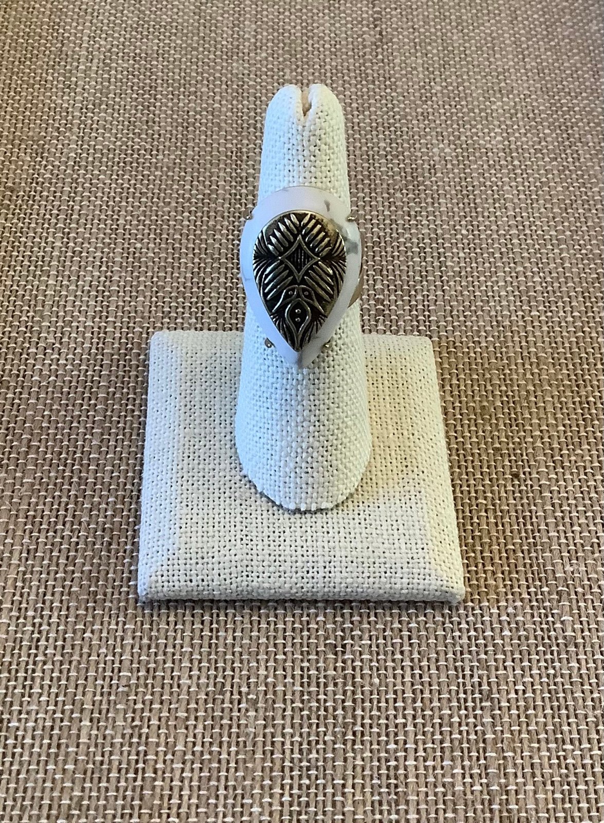 Silpada Unreleased Brass Ring Size 7