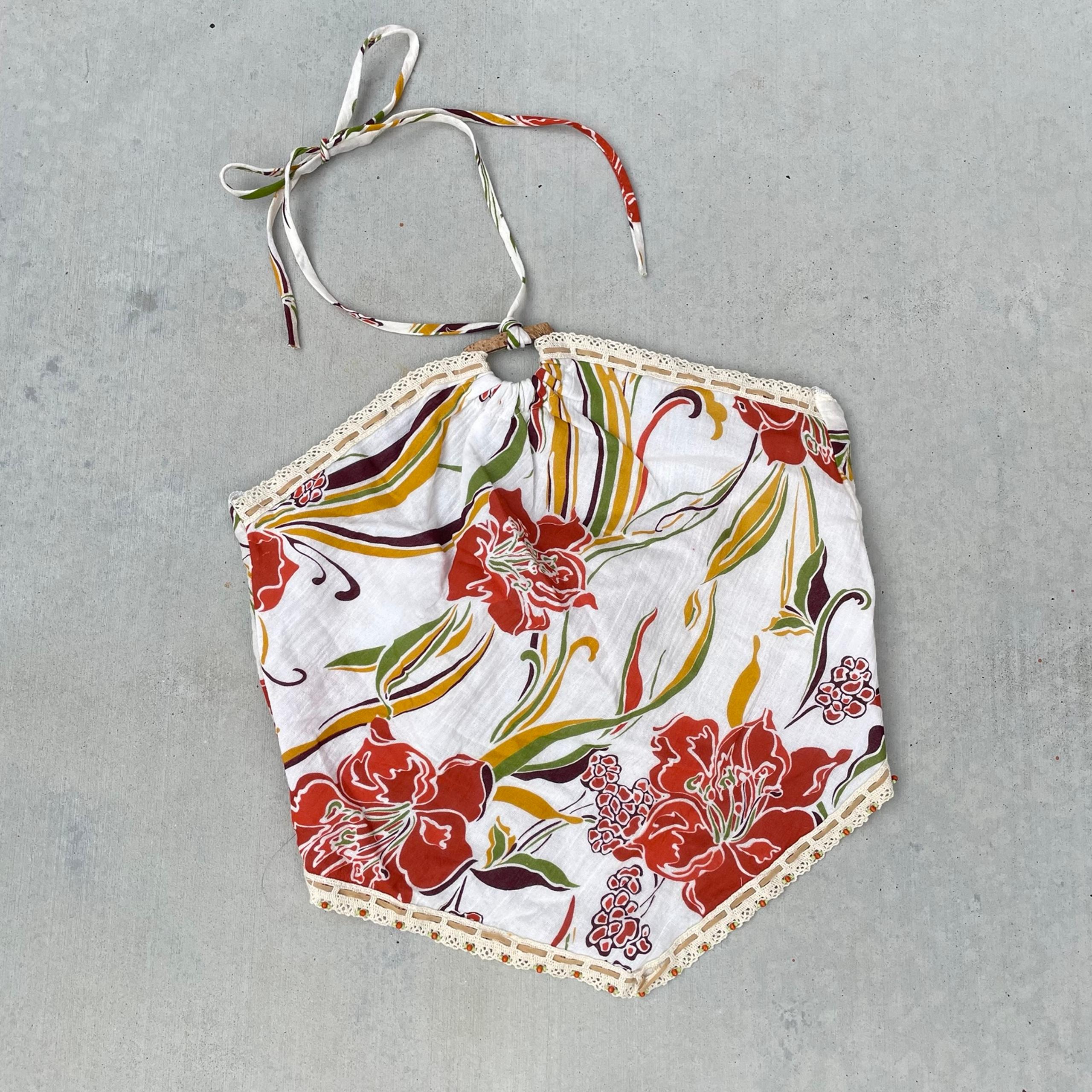 Floral Halter Top