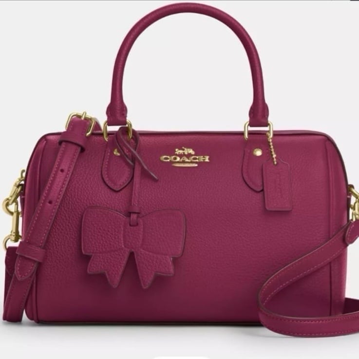 Coach Rowan Purse with Bow