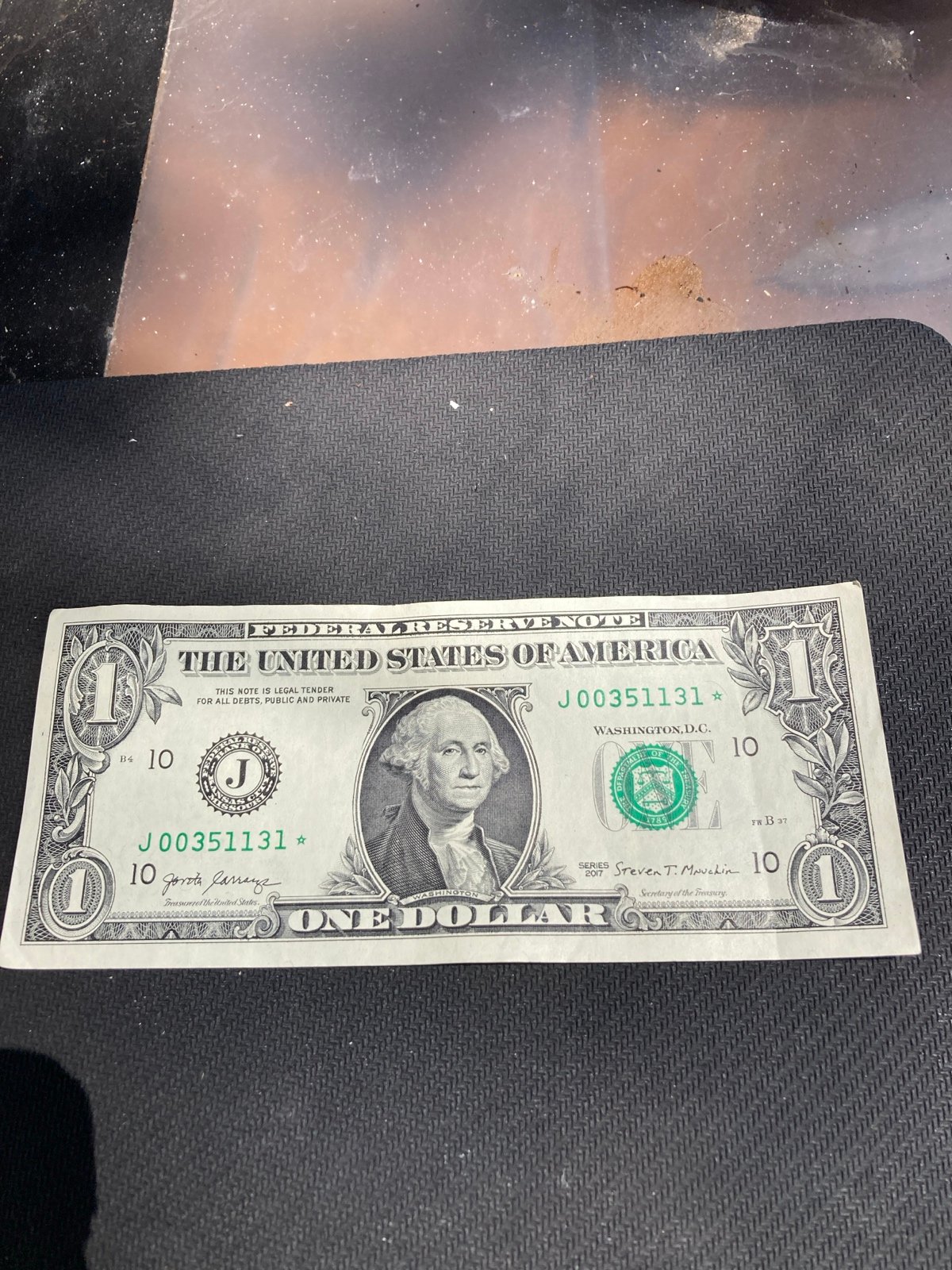 2017 dollar bill star note