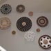 11 Pcs Wall Basket Decor Decorative Bulrush Woven Basket Wall Decor