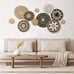 11 Pcs Wall Basket Decor Decorative Bulrush Woven Basket Wall Decor