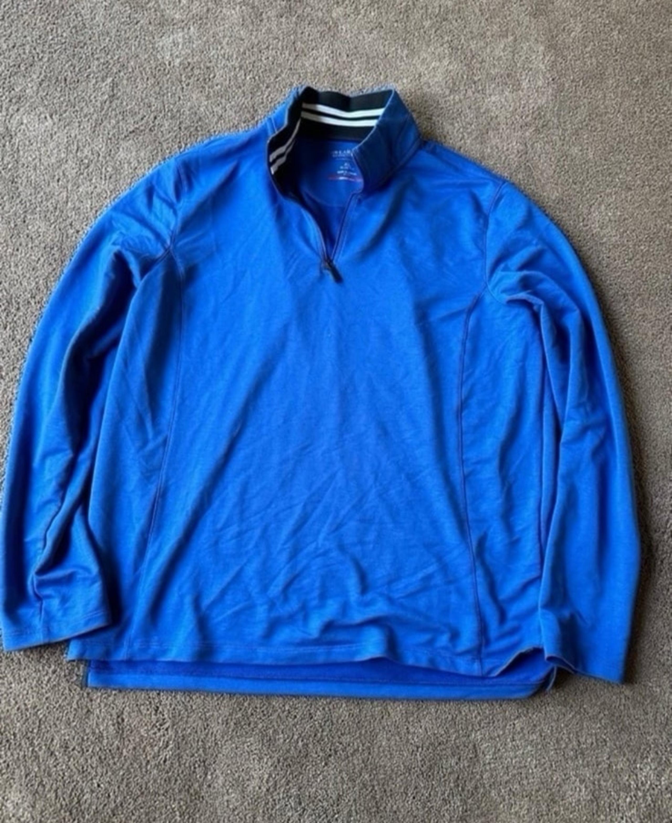 Men’s royal blue shirt Designer: Kenneth Cole